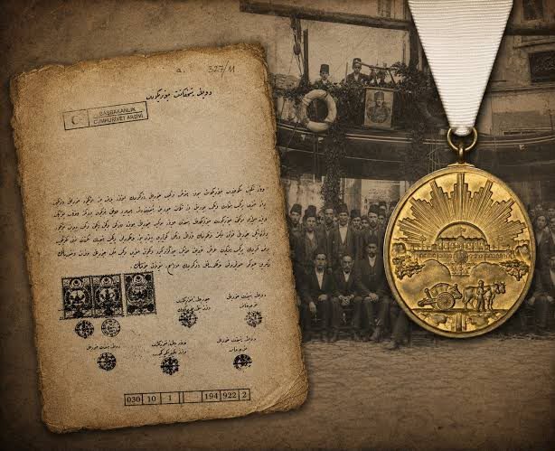 İnebolu'nun İstiklal Madalyası ve beratı